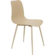 Housecraft Living Leon Eetkamerstoelen Beige - Set van 2