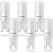 Philips CorePro 2,6W (25W) G9 LED Lamp Dimbaar Extra Warm Wit 6-Pack