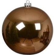 Kerstballen glas d15 cm pec.bruin K