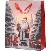 Giftbag papier l8b18h24 cm rood Y