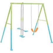 Schommelset two feature swing set