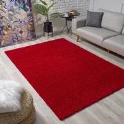 Tapijtenloods Loca Shaggy Vloerkleed Rood Hoogpolig- 200x290 CM