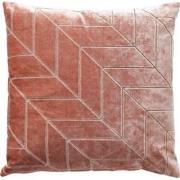 Dutch Decor ELISA - Sierkussen velvet - 45x45 cm - Muted Clay - roze -...