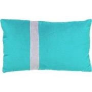 Dutch Decor PIPPA - Sierkussen velvet Aquarelle 30x50 cm - blauw - Dut...