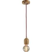 QUVIO Hanglamp hout - QUV5043L-WOOD