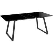 Beliani TOURAN - Eettafel-Zwart-MDF