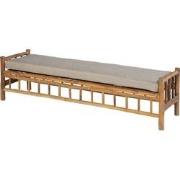 Exotan Tennis Tuinbank - Bamboe - Taupe - 48x180x50