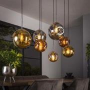 Moderne Hanglamp Ada Gekleurd Glas 7-lichts