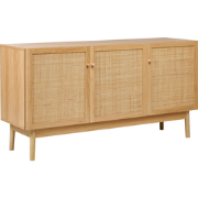 Beliani NIVO - Sideboard-Lichte houtkleur-Vezelplaat