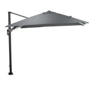 Garden Impressions Hawaii zweefparasol Lumen LED 300x300 cm - donker g...