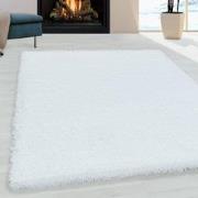 Tapijtenloods Monaco Soft Shaggy Hoogpolig Vloerkleed Wit- 140x200 CM