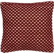 Dutch Decor DENLEY - Sierkussen van katoen Merlot 45x45 cm - rood - Du...