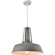 QUVIO Hanglamp rond grijs - QUV5080L-GREY