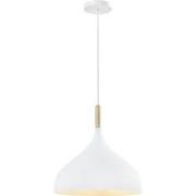 QUVIO Hanglamp rond wit - QUV5129L-WHITE