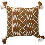 Dutch Decor ZAC - Kussenhoes van katoen 45x45 cm Tobacco Brown - bruin...