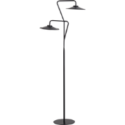 Beliani GALETTI - Staande lamp-Zwart-IJzer