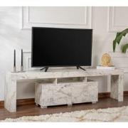 TV Meubel Marmer Melamine Vertex 50x180x31,3 cm