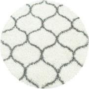 Tapijtenloods Opera Soft Shaggy Rond Hoogpolig Vloerkleed Cream- 120 C...