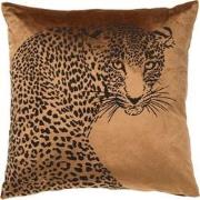 Dutch Decor SIMBA - Kussenhoes met dierenprint 45x45 cm Tobacco Brown ...