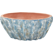 Beliani OSTRYA - plantenbak voor buiten-Blauw-Terracotta