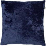 Dutch Decor SKY - Sierkussen velvet 45x45 cm - Insignia Blue - donkerb...