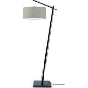 Vloerlamp Andes - Zwart/Taupe - 72x47x176cm