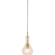 Hanglamp Brussels - Goud/Glas - Ø14cm