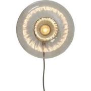 Wandlamp Brussels - Goud/Glas - Ø27cm