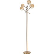 Beliani TAMESI - Staande lamp-Goud-Glas