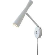 Wandlamp Bordeaux - Wit - 10.5x26x34.5cm