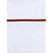 Baby's Only Wieglaken gebreide bies - Brique/Wit - 80x100 cm - 100% eg...