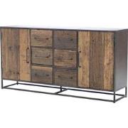 Dressoir Hout - 180x40x90cm - Dressoir Lio - Giga Meubel