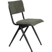 Dutchbone New Willow Eetkamerstoelen Forest Green - Set van 2