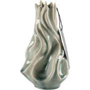 Villa Pottery  Blauwe Vaas Tortile 10x18