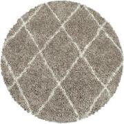 Tapijtenloods Harmony Soft Shaggy Rond Hoogpolig Vloerkleed Beige- 80 ...