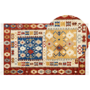 Beliani VOSKEHAT - Vintage-Multicolor-Wol