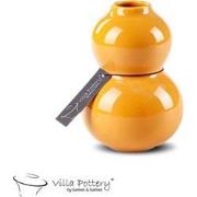 Villa Pottery  Gele vaas Barbapapa  - H10