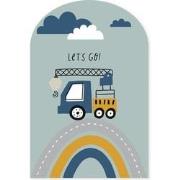 Behangboog Kinderkamer Cute Cars 100 x150cm