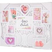 Decopatent® Fotolijst Collage 10 Foto's verschillende Maten (10x10, 15...