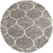 Tapijtenloods Opera Soft Shaggy Rond Hoogpolig Vloerkleed Beige- 160 C...