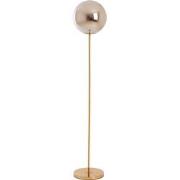 Light&living Vloerlamp Ø30x160 cm MEDINA glas smoke+goud