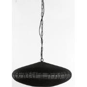 Light&living Hanglamp Ø60x23 cm BAHOTO mat zwart