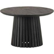 Salontafel Ø60, Acacia Black