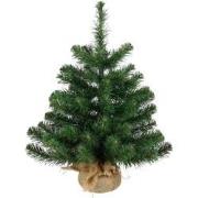 Triumph Tree Alpine Kunstkerstboom in Jute - H60 x Ø51 cm - Groen