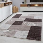 Tapijtenloods Parma Design Vloerkleed Bruin / Beige Laagpolig- 80x300 ...