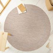 Relax Uni Binnen en Buiten - Rond Vloerkleed - Indoor & Outdoor - Laag...