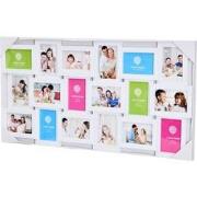 Decopatent - XL Fotolijst Collage voor 18 Foto's van (10x15 & 15x10 Cm...