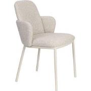 Housecraft Living Jerrico Eetkamerstoelen Licht Beige - Set van 2