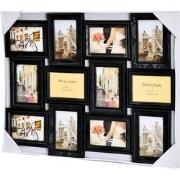 Decopatent - Fotolijst Collage voor 12 Foto's van (10x15 & 15x10 Cm) -...