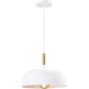 QUVIO Hanglamp rond wit - QUV5128L-WHITE